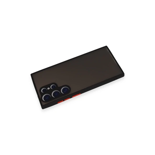 Samsung Galaxy S24 Ultra Kılıf Montreal Silikon Kapak - Siyah - Resim 3