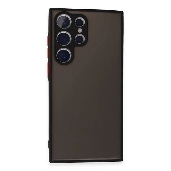 Samsung Galaxy S24 Ultra Kılıf Montreal Silikon Kapak - Siyah ürün görseli 1