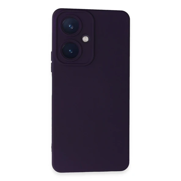 Vivo Y27 Kılıf Nano İçi Kadife Silikon - Mor ürün görseli 1