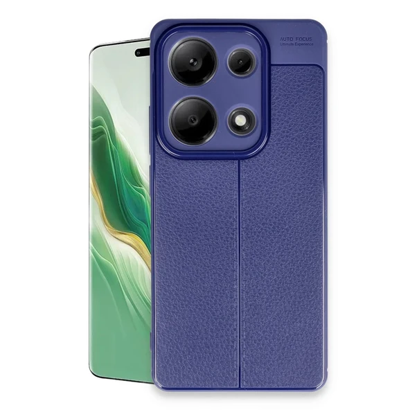 Xiaomi Redmi Note 13 Pro 4g Kılıf Auto Focus Kapak - Lacivert ürün görseli 1