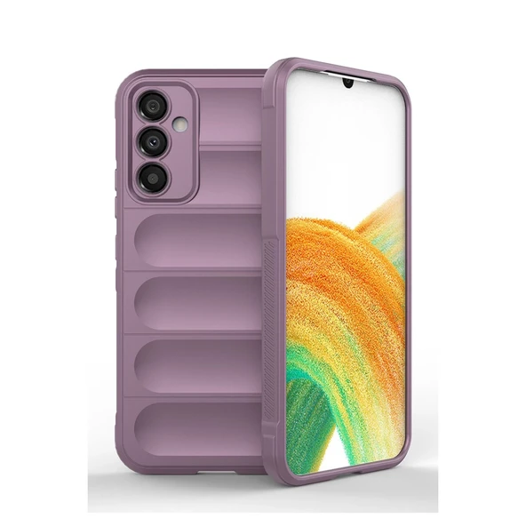 Samsung Galaxy A05s Kılıf Optimum Silikon - Mor ürün görseli 1