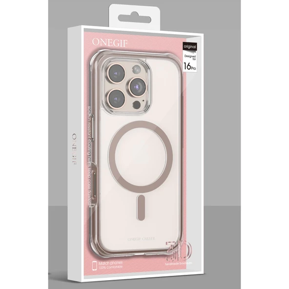 Onegif Apple İphone 16 Hulk Magsafe Kapak - Titan Gri - Resim 5