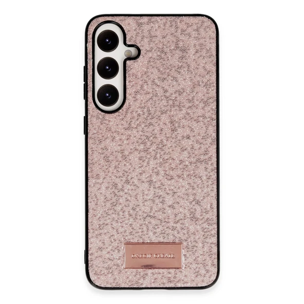 Onegif Samsung Galaxy A25 5g Bright Simli Kapak - Pembe ürün görseli 1