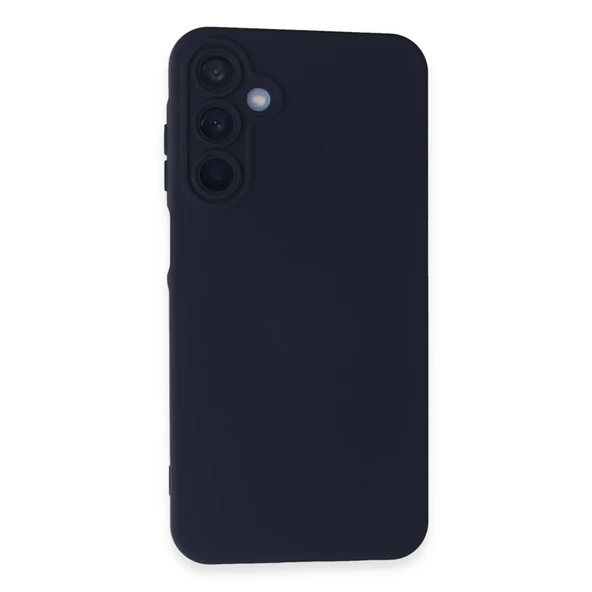 Samsung Galaxy A15 4g Kılıf Nano İçi Kadife Silikon - Lacivert ürün görseli 1