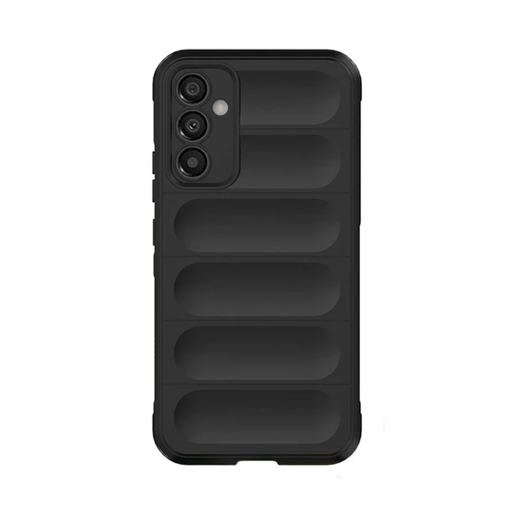 Samsung Galaxy A05s Kılıf Optimum Silikon - Siyah ürün görseli 1