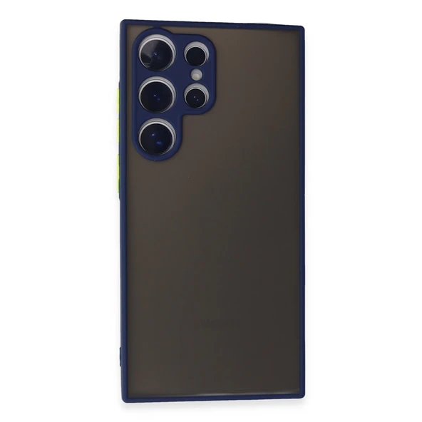 Samsung Galaxy S24 Ultra Kılıf Montreal Silikon Kapak - Lacivert ürün görseli 1