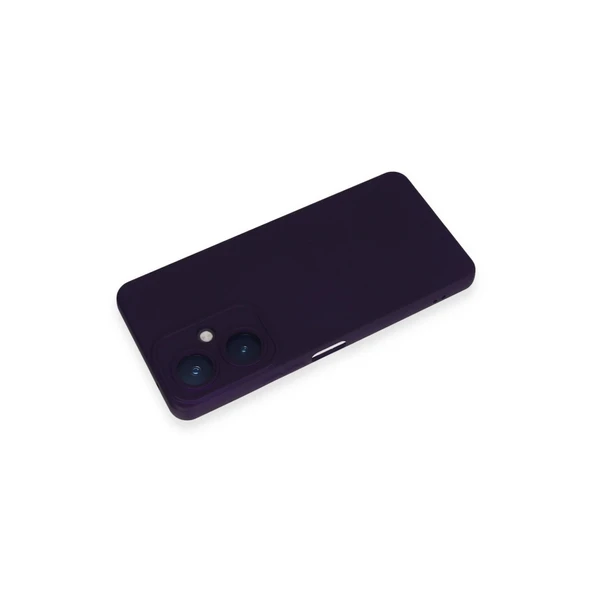 Vivo Y27 Kılıf Nano İçi Kadife Silikon - Mor - Resim 3