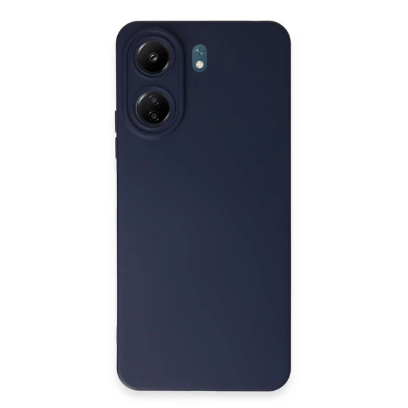 Xiaomi Redmi 13c Kılıf Nano İçi Kadife Silikon - Lacivert ürün görseli 1