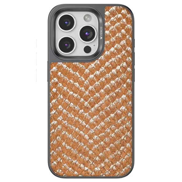 Venco İphone 15 Pro Max Viper Kapak - Kahverengi ürün görseli 1