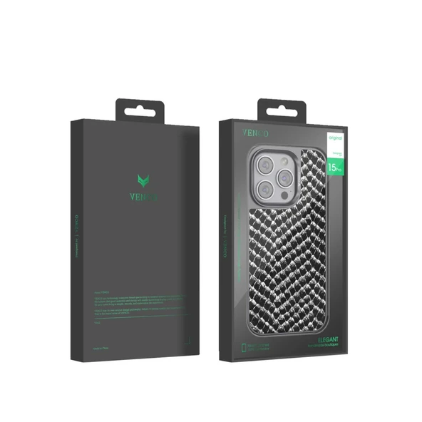 Venco İphone 15 Pro Max Viper Kapak - Kahverengi - Resim 6