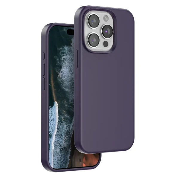 Venco İphone 15 Pro Home Magsafe Kapak - Derin Mor ürün görseli 1