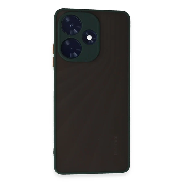 İnfinix Hot 30 4g Kılıf Montreal Silikon Kapak - Yeşil ürün görseli 1