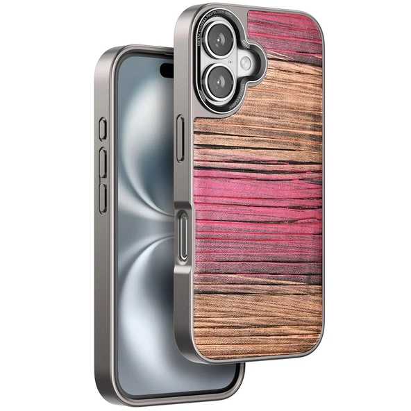 Venco İphone 16 Wave Kapak - Pembe ürün görseli 1