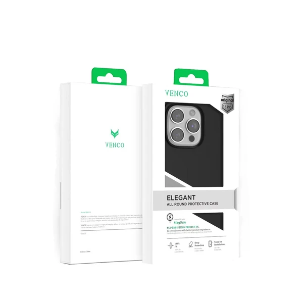 Venco İphone 15 Pro Max Home Magsafe Kapak - Lacivert - Resim 4