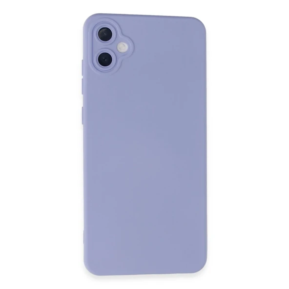 Samsung Galaxy A05 Kılıf Nano İçi Kadife Silikon - Lila ürün görseli 1