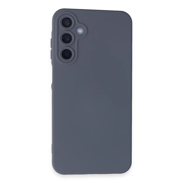 Samsung Galaxy A15 4g Kılıf Nano İçi Kadife Silikon - Gri ürün görseli 1