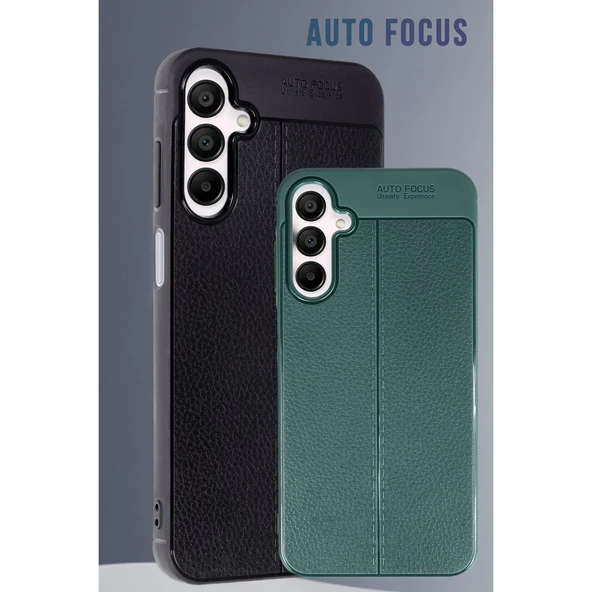 Samsung Galaxy A25 5g Kılıf Auto Focus Kapak - Koyu Yeşil - Resim 3