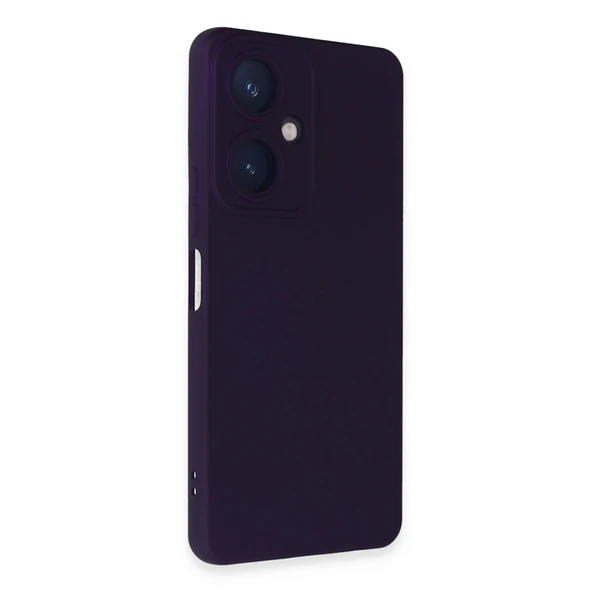 Vivo Y27 Kılıf Nano İçi Kadife Silikon - Mor - Resim 2