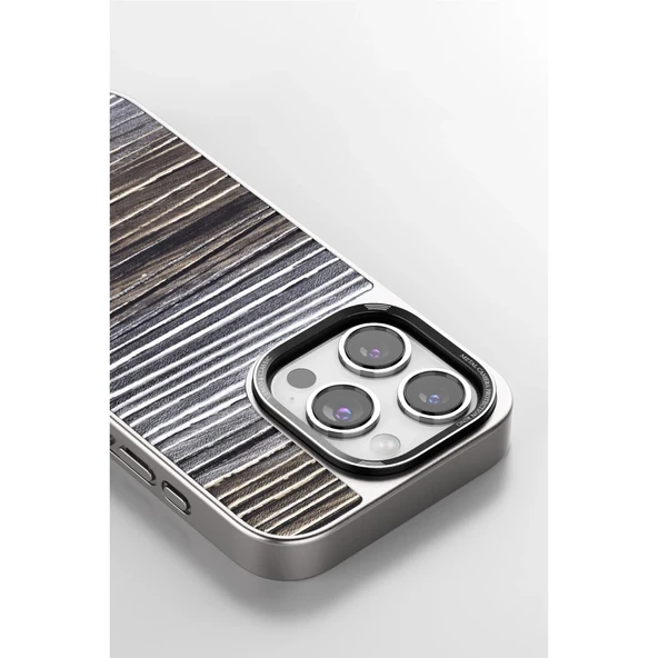 Venco İphone 14 Pro Wave Kapak - Derin Mor - Resim 2