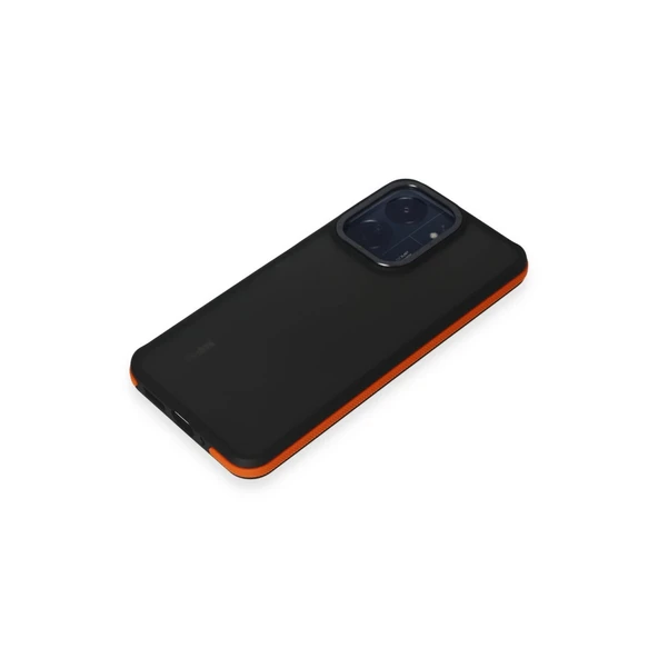 Xiaomi Redmi 13c Harvel Kapak - Turuncu - Resim 4