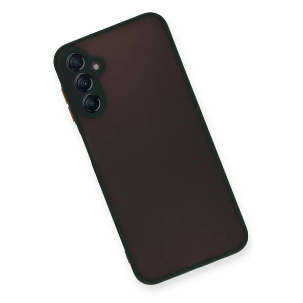 Samsung Galaxy A55 5g Kılıf Montreal Silikon Kapak - Siyah - Resim 2