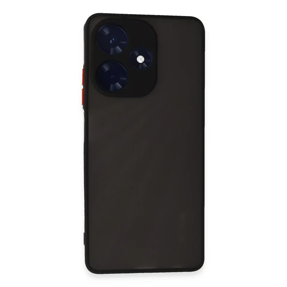 İnfinix Hot 30 4g Kılıf Montreal Silikon Kapak - Siyah ürün görseli 1