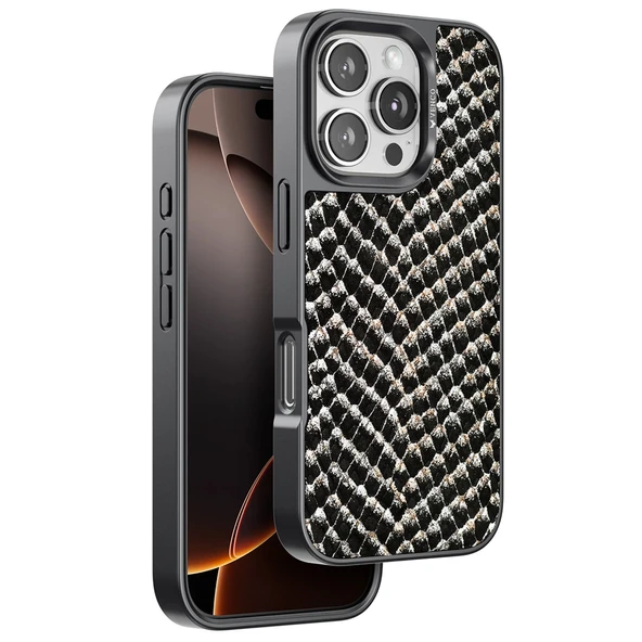 Venco İphone 16 Pro Viper Kapak - Siyah ürün görseli 1