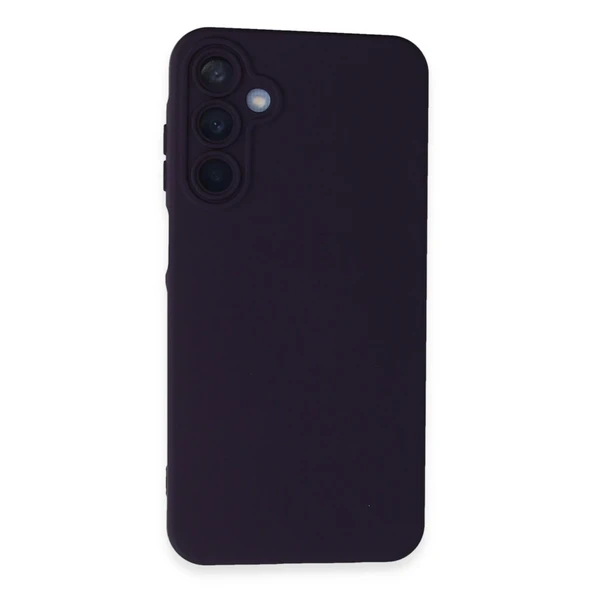 Samsung Galaxy A25 5g Kılıf Nano İçi Kadife Silikon - Mor ürün görseli 1