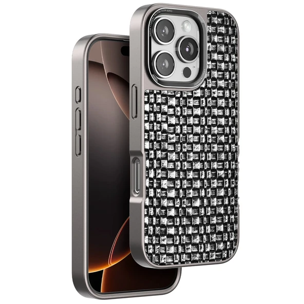 Venco İphone 16 Pro Max Brand Kapak - Gümüş ürün görseli 1