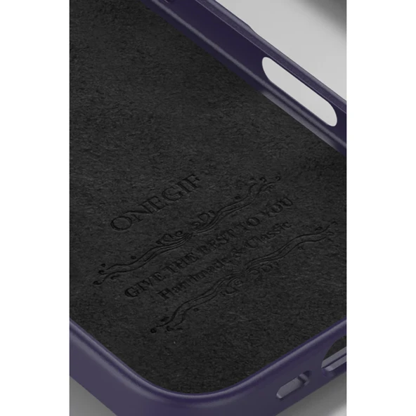 Onegif İphone 16 Pro Max Bright Simli Kapak - Çöl Titanyum - Resim 3