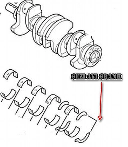 Hyundai İx20 Gezi Ayı / Grank Ayı (2009-2013) 210302B000 1.4, 1.6 ürün görseli 1