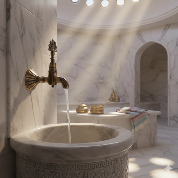 Tavroz Osmanlı Musluğu Antik - Resim 2