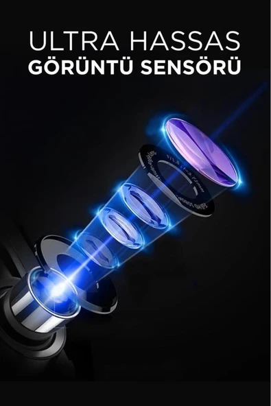 S7/7147 Siyah 1080P Wifi Araç içi 1.47 İnç Ön Araç Kamerası - Resim 5