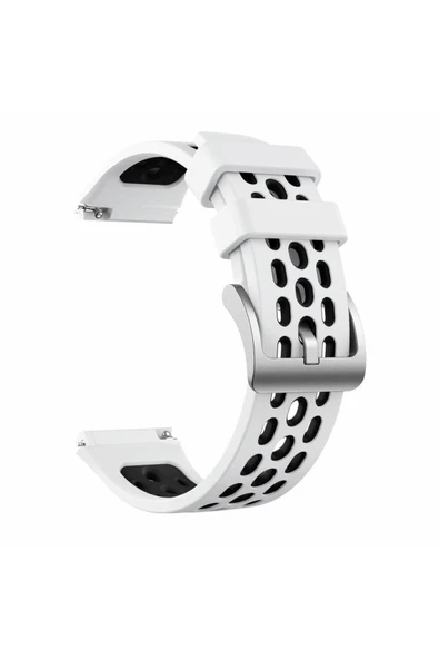 Samsung Gear S3 ve Huawei Watch Gt Gt2 Silikon Kordon Kayış - Resim 3