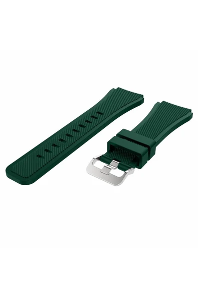 Samsung Gear S3 Frontier Classic ve Watch Silikon Kordon Kayış - Resim 5