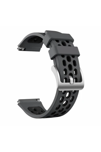 Samsung Gear S3 ve Huawei Watch Gt Gt2 Silikon Kordon Kayış - Resim 4