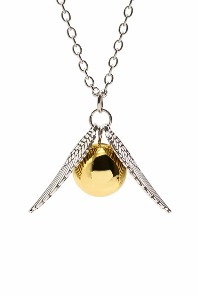 Snitch Golden Harry Potter Unisex Kadın Erkek Kolye - Resim 2