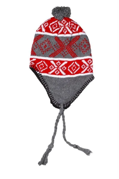 Uzun Kulak Kapatan Tasarım İçi Polarlı Renkli Erkek Bere - Resim 8