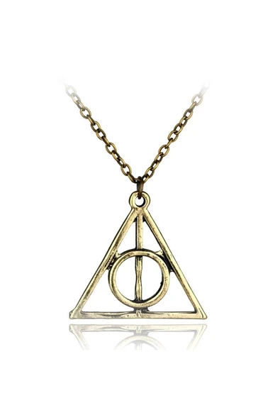 Potter Ölüm Yadigarları Üçgen Kolye ürün görseli 1