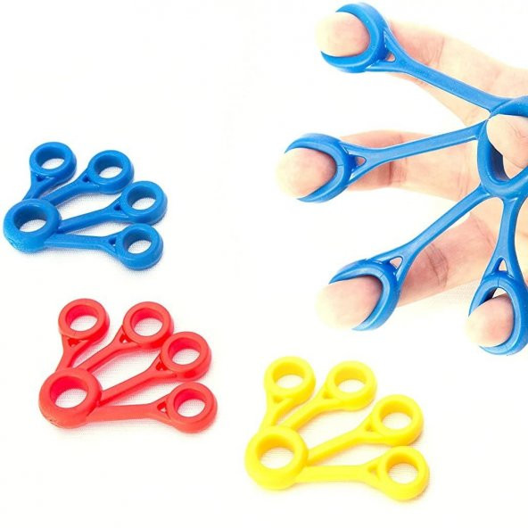 Finger , Silikon El Parmak Egzersiz Aparatı , Yeşil - 3