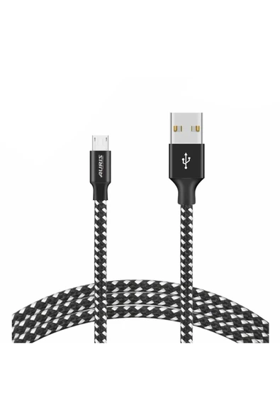 Auris Samsung Android Micro USB Data Destekli Hızlı Şarj Kablosu ürün görseli 1