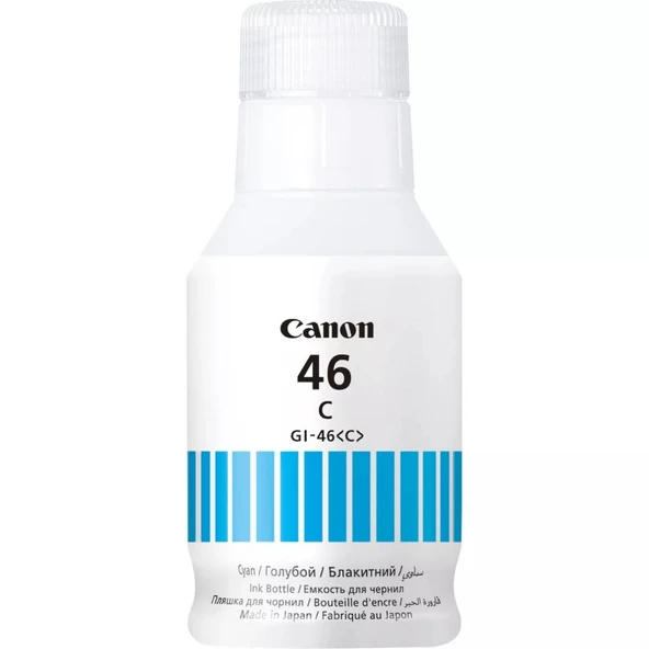 Canon GI-46C Cyan Mürekkep Kartuşu 4427C001 (Orjinal) ürün görseli 1