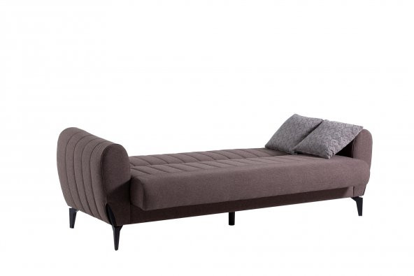 Lorenzo 3lü Kanepe ( Kahverengi ) - 3