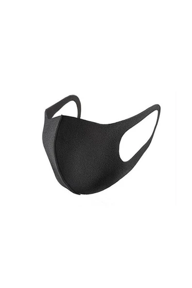 Filtre Nano Teknoloji Siyah Kalın Kumaş Yıkanabilir Yüs Virüs Maskesi - Resim 5