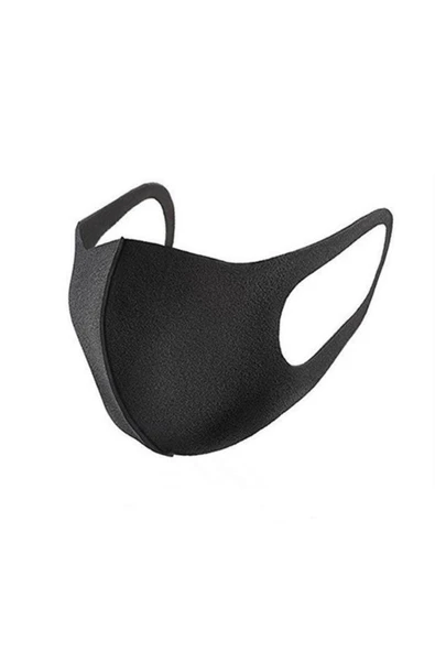 Filtre Nano Teknoloji Siyah Kalın Kumaş Yıkanabilir Yüs Virüs Maskesi ürün görseli 1