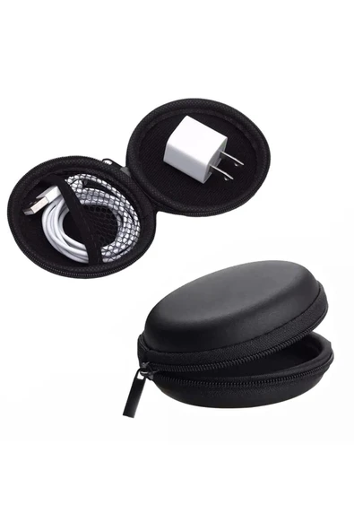 Bozuk Para Kulaklık, Anahtar, Ve Para Çantası Kulaklık Çantası ürün görseli 1