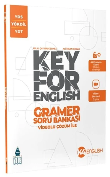 Key for English Gramer Soru Bankası K4 Yayınları
