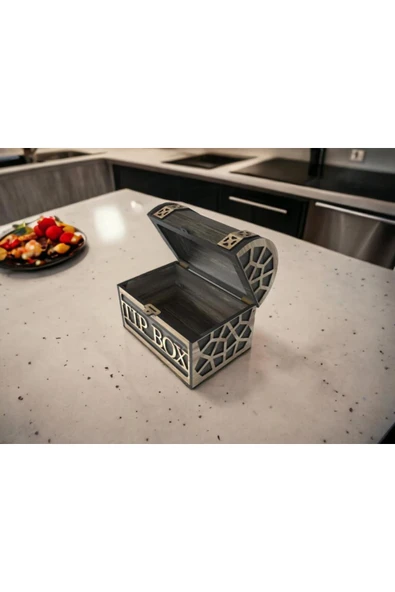 Klitli Tip Box Bahşiş Kutusu Ve Kumbara Sandık Tipi Tipbox - Resim 3