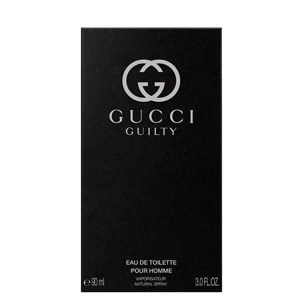 Gucci Guilty Pour Homme EDT 90 ml Erkek Parfümü - Resim 3