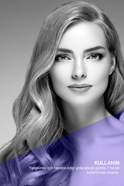 Bioxcin Beauty Collagen Tablet 30 Adet Tip 1 & Tip 3 Hidrolize Kolajen (Keratin, Hyalüronik Asit, Çinko) - Resim 5